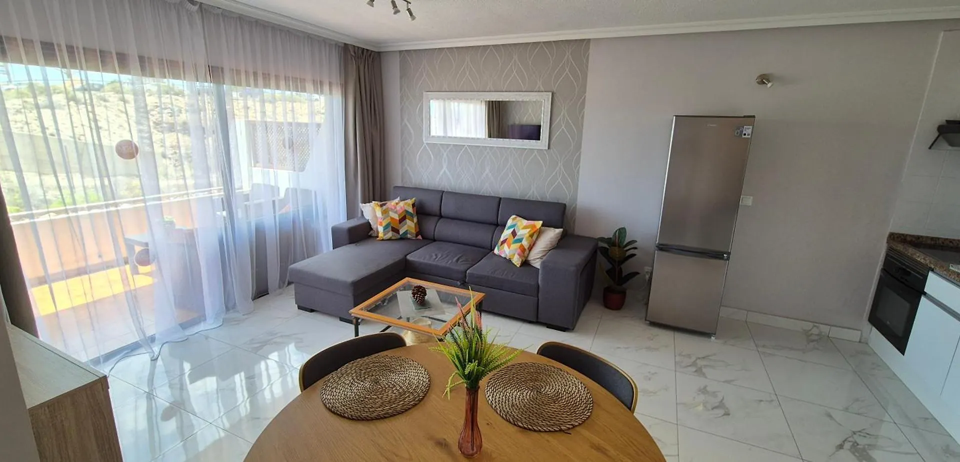 Modern Apartment In Golf Del Sur, Ac237, Tempered Pool And Ocean View サンミゲル・デ・アボナ 0*,  スペイン