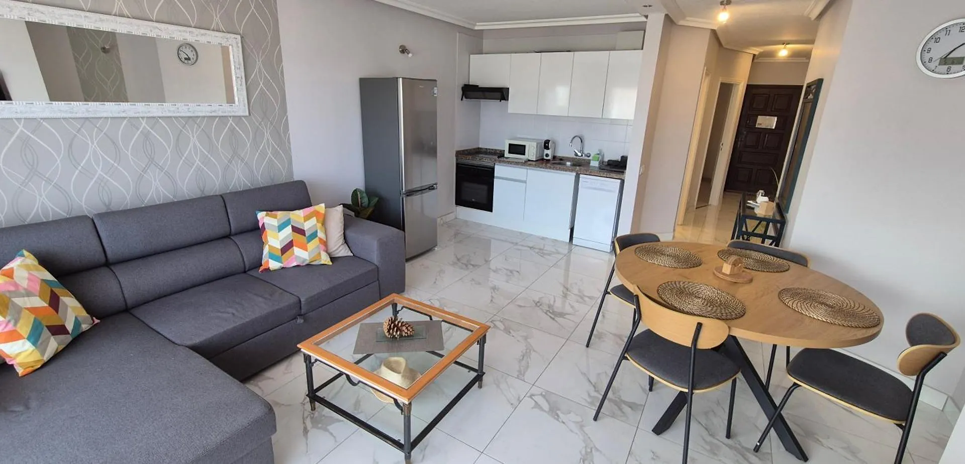 Modern Apartment In Golf Del Sur, Ac237, Tempered Pool And Ocean View サンミゲル・デ・アボナ スペイン