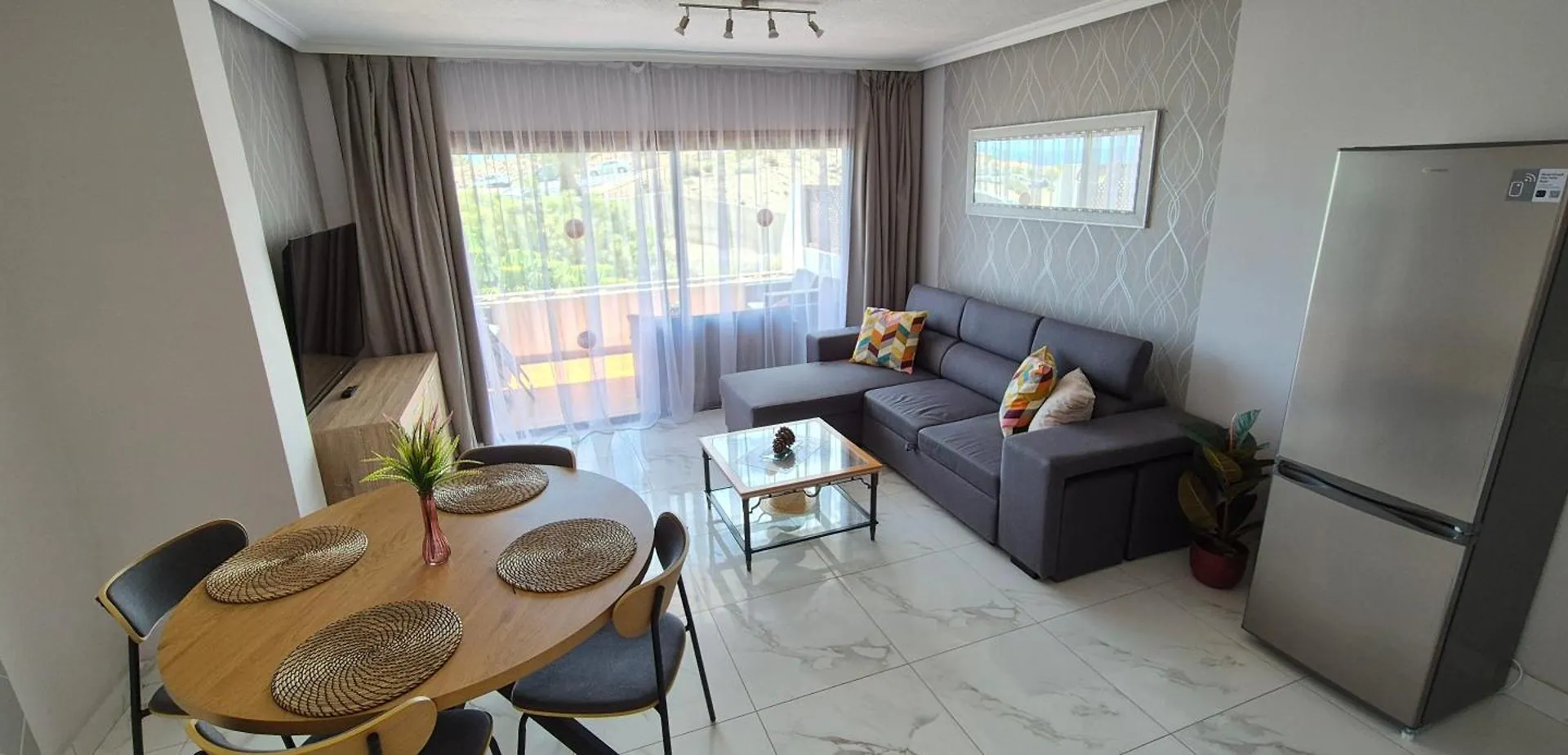 Modern Apartment In Golf Del Sur, Ac237, Tempered Pool And Ocean View サンミゲル・デ・アボナ